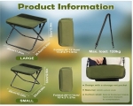 صندلی تاشو سفری و کمپینگ مدل کیف شو J2PC